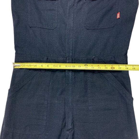 U.S. Navy Excel Manufacturing Utility Coveralls Mens 42 XL Blue Flame Resistant - Picture 12 of 16